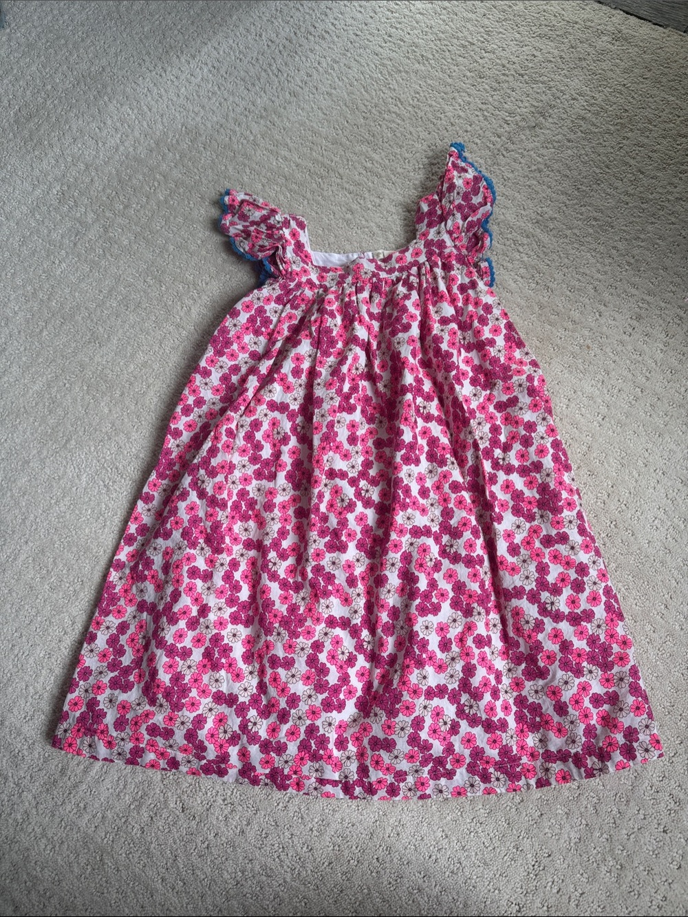 Tucker + Tate Pink Floral Ruffle Sundress